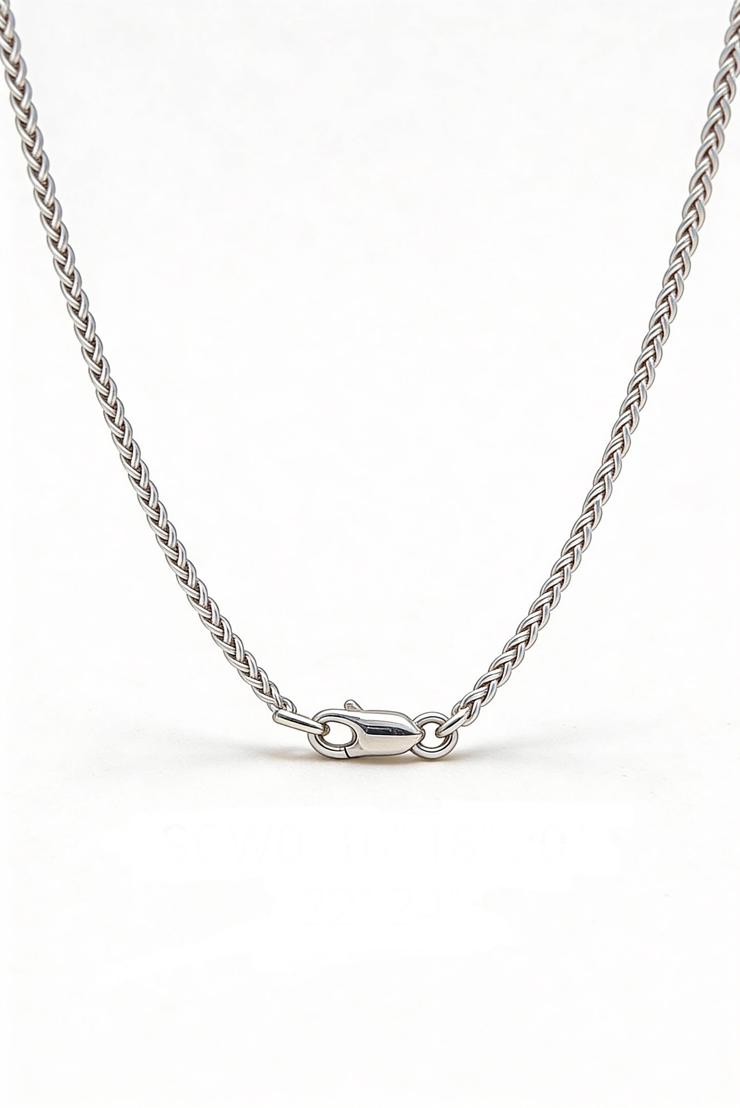 Silver speiga 16” chain