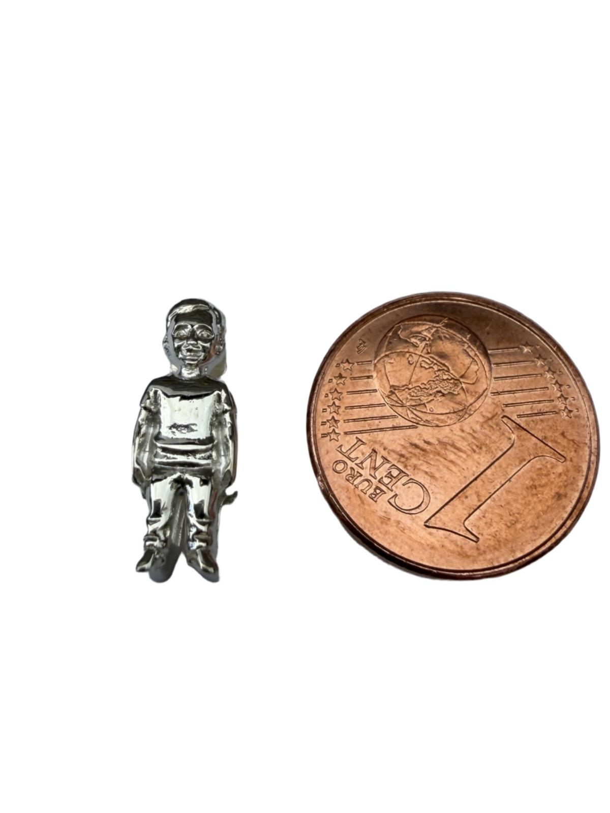 Sterling Silver Boy Icon