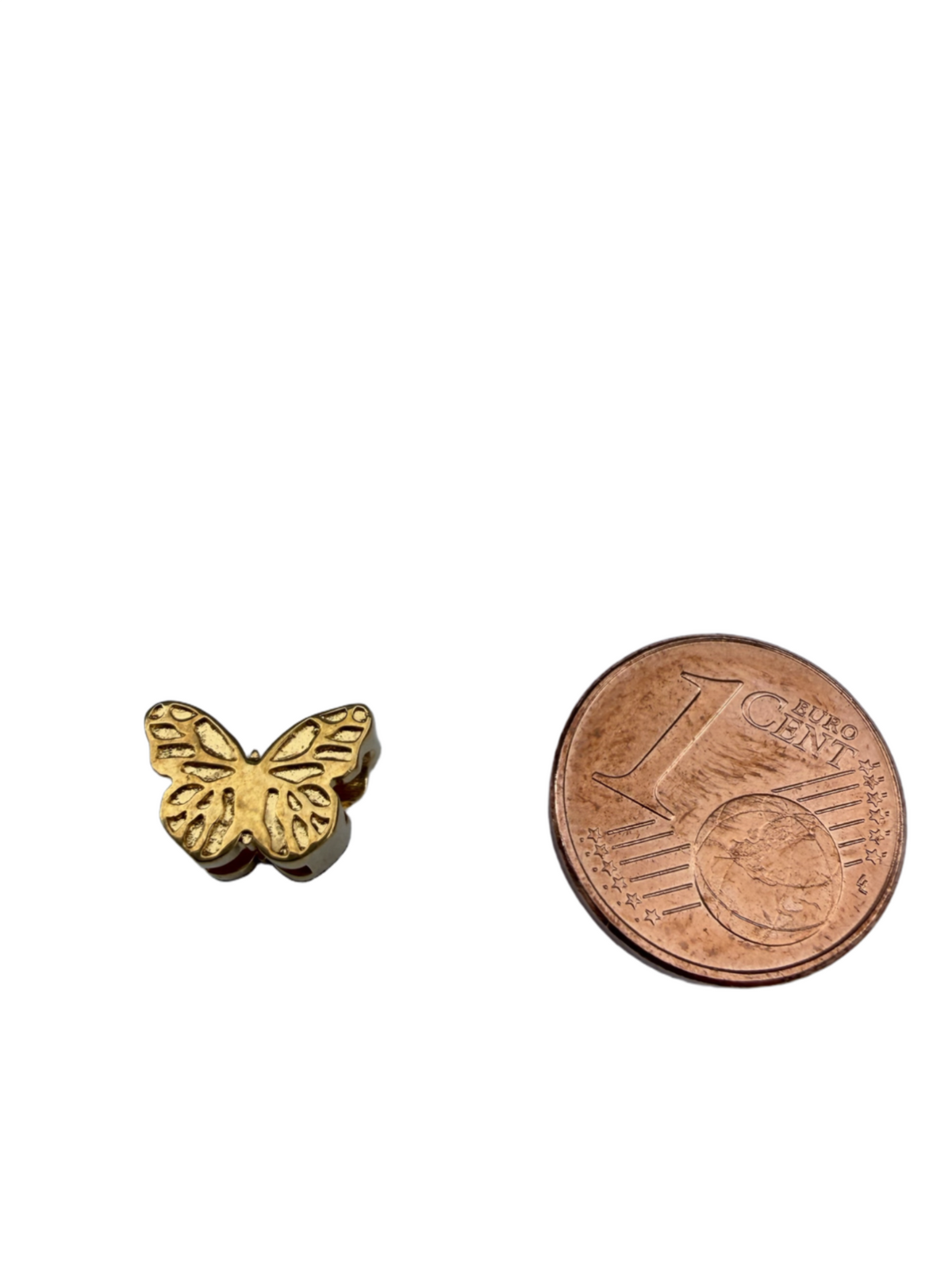 18k gold plated butterfly