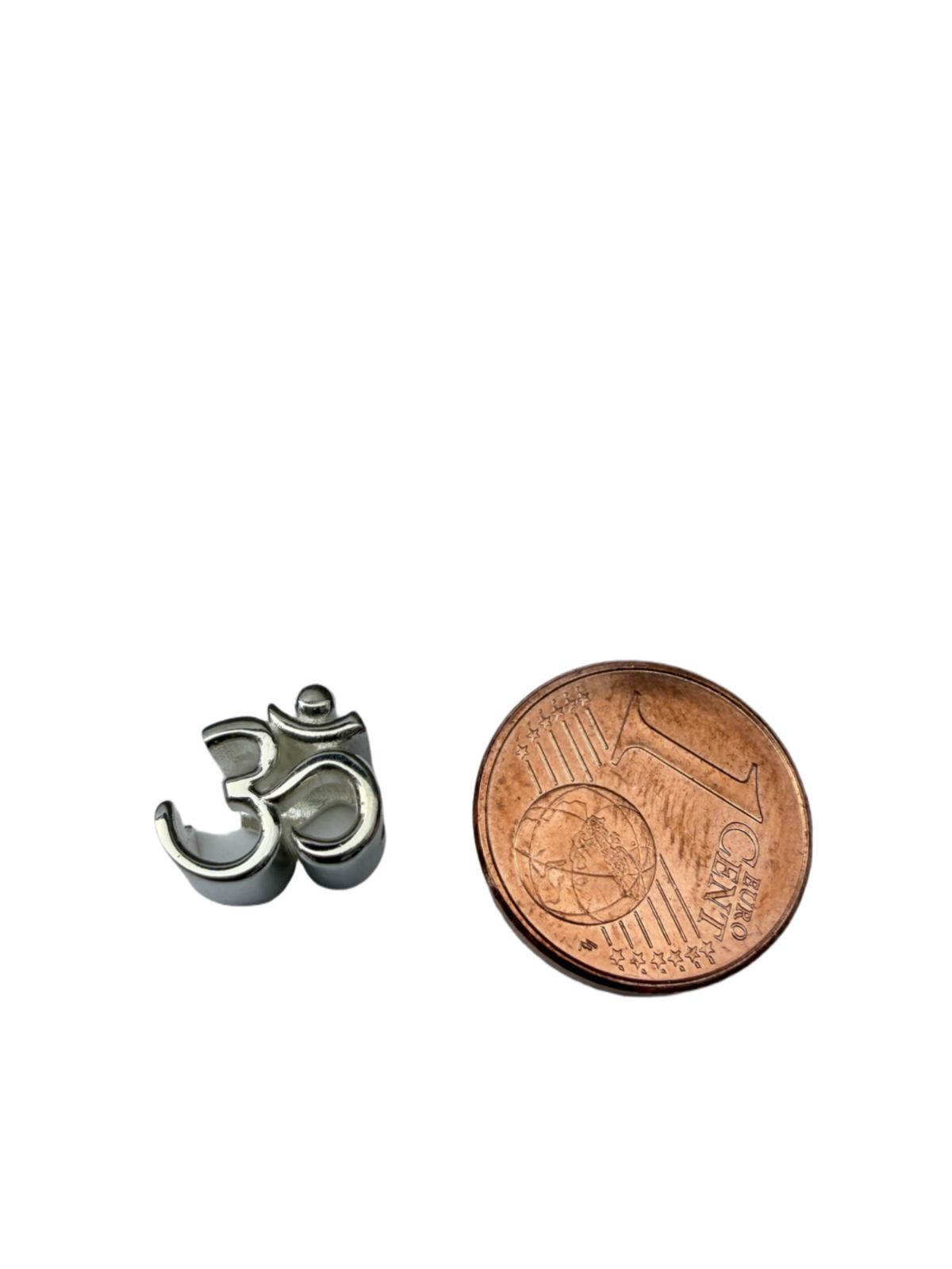 Sterling Silver Om Icon