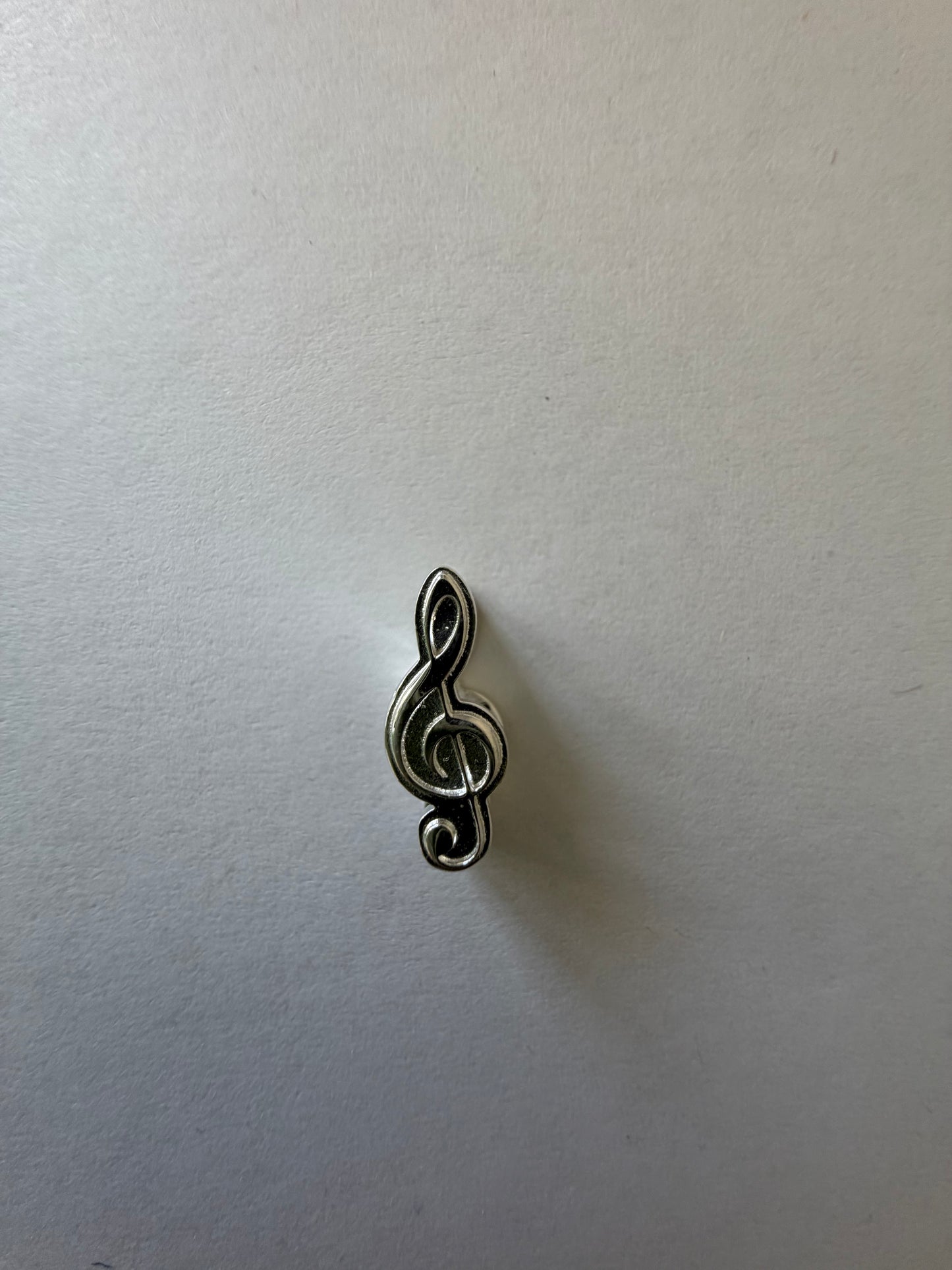 Sterling Silver Music Note