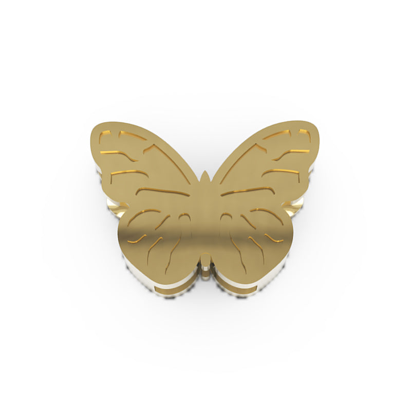 18k gold plated butterfly