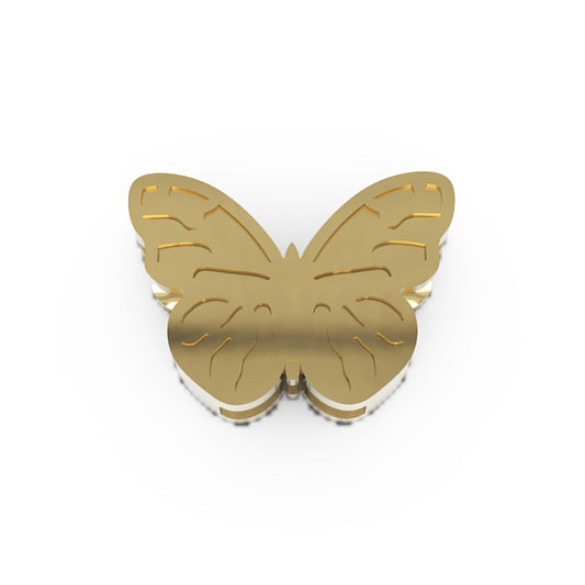 18k gold plated butterfly
