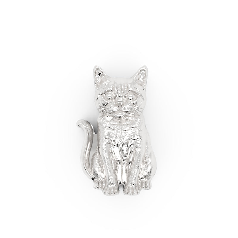 Sterling Silver Cat